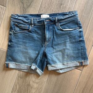 Loft Denim Blue Women's Shorts (sz 2)